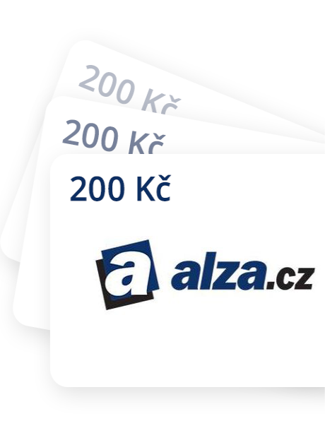 200 Kč Poukázka do Alza.cz 